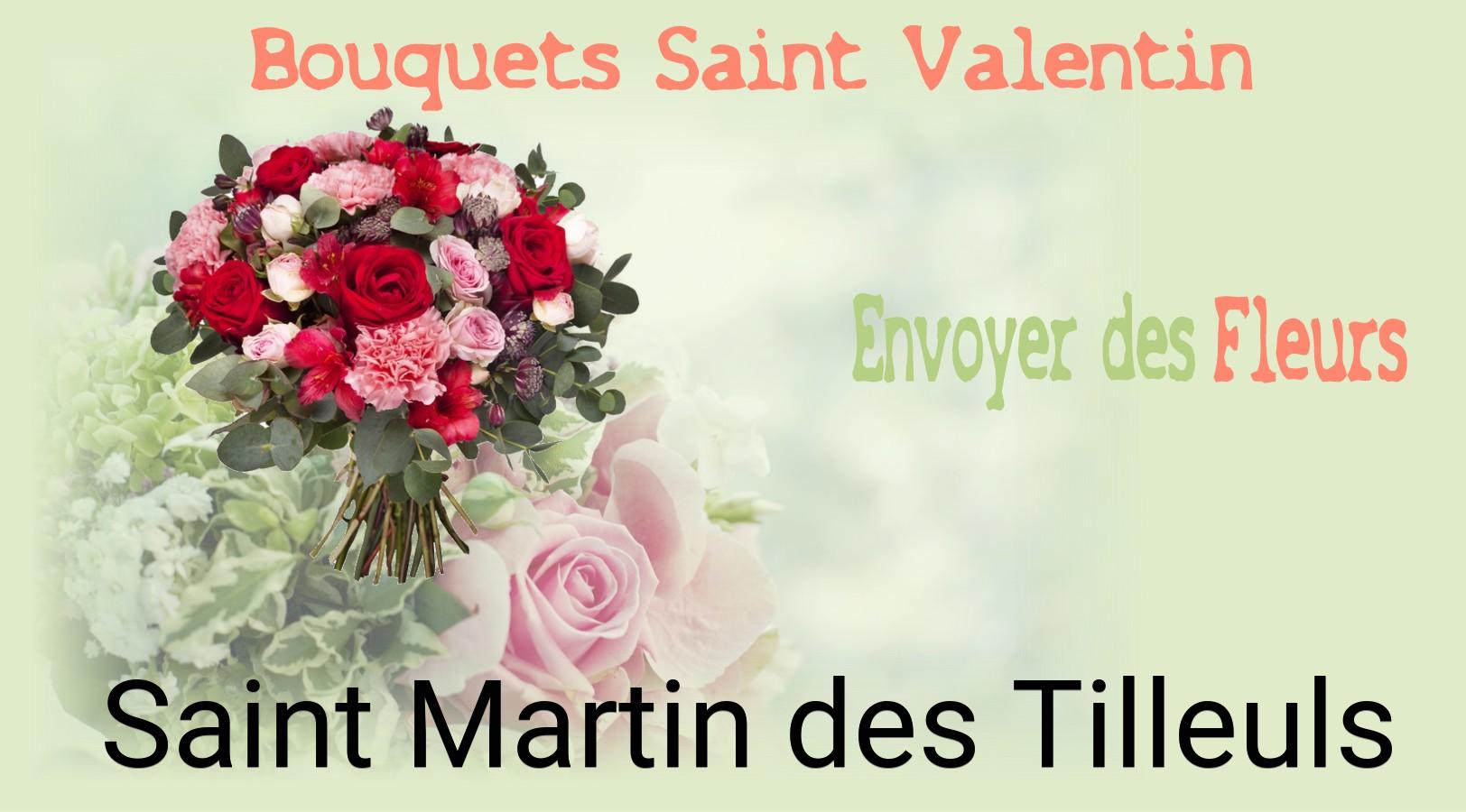 Roses de Saint-Valentin livrées à Saint-Martin-des-Tilleuls
